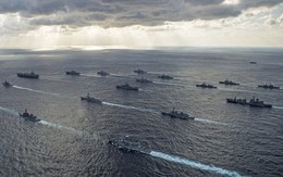 Hình ảnh tập trận trên biển “phức tạp nhất” giữa Mỹ - Nhật