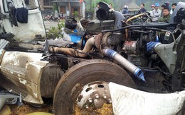 Hình ảnh vụ đâm xe kinh hoàng ở Hà Tĩnh