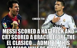 Ảnh chế: Mệt Messi, nản Cris Ronaldo