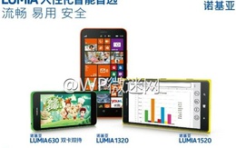Rò rỉ chi tiết cấu hình Lumia 630, giá dự kiến 3,5 triệu đồng