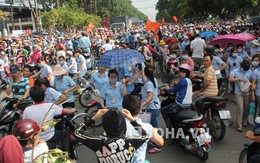 Hơn 90% công nhân đã đi làm lại sau vụ tuần hành phản đối TQ