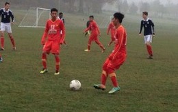 Hết giờ U19 Việt Nam 1-1 U19 Conventry: Cân tài cân sức!