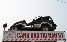 Biển cảnh báo giao thông “độc nhất vô nhị” ở xứ Nghệ