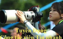 Báo điện tử Trí Thức Trẻ tuyển dụng CTV tin nhanh tại Bình Định