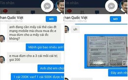 Chủ tịch Tâm Việt lên tiếng về việc "gạ mua thẻ cào điện thoại"