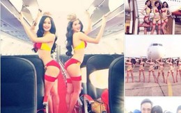 VietJet Air lên tiếng chuyện Ngọc Trinh chụp bikini trên máy bay