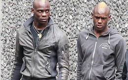 Anh em nhà Balotelli "quậy" loạn phố