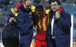 Messi vừa trở lại, Neymar dính ngay chấn thương nặng