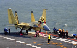 Lộ điểm yếu của dàn phi cơ trên tàu sân bay Trung Quốc