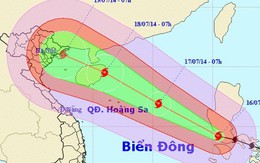 Bão Thần Sấm vào biển Đông, bám sát đường đi của giàn khoan 981