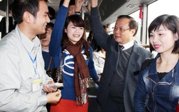 Bộ trưởng Thăng thấy xe buýt khác Bí thư Hà Nội