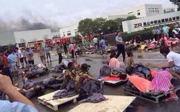 Vụ nổ kinh hoàng ở TQ: Những hình ảnh thảm khốc từ hiện trường