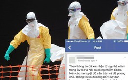Vụ tung tin Ebola ở VN: Có bao nhiêu đối tượng bị triệu tập?