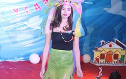 Nữ sinh Hà Nội trình diễn thời trang cực thu hút trong giá rét