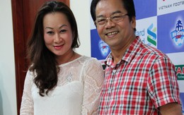 NSƯT Trần Nhượng đi sự kiện cùng vợ
