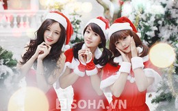 3 "bà già Noel" hot nhất Giáng sinh năm nay