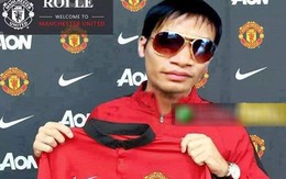 Ảnh chế: Ca sĩ Lệ Rơi đầu quân cho Man United