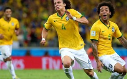 Siêu phẩm đá phạt của David Luiz giúp Brazil nhấn chìm Colombia