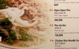 Ăn phở ở Lotte Center, khách hàng ngao ngán vì bị “chém đẹp”