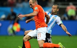 Pha cản phá không tưởng của Mascherano khiến Robben ôm hận