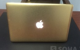 Chiêm ngưỡng chiếc Macbook Pro mạ vàng 24K đẹp "không tì vết"