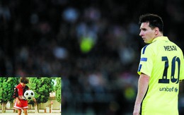 Messi: Đến Barca bằng quả cam và trái banh nỉ