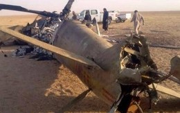 Mi-35 tan xác bởi tên lửa Mỹ tại Iraq