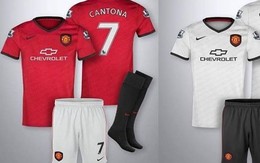 Tiết lộ mẫu áo đấu "nhạt thếch" của Man United