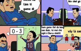 Messi bị đuổi khỏi Barca vì "nghiện" game