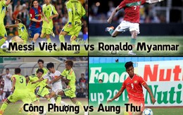 "Ronaldo Myanmar" nổi lên thách thức "Messi Công Phượng"