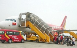 Máy bay Vietjet Air đi Hà Nội phải hạ cánh xuống Vinh, Đà Nẵng