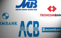 Cú rơi mới trong top 5 ngân hàng cổ phần