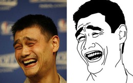 Ông bố trẻ Hà Nội cười giống hệt “thánh troll” Yao Ming