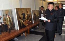 Xưởng nghệ thuật duy nhất thế giới vẽ tranh Kim Jong-un