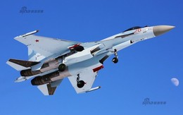 Tiêm kích Su-35S lần đầu duyệt binh Ngày Chiến thắng