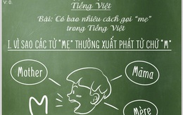 Bạn biết được bao nhiêu cách gọi “Mẹ” trong tiếng Việt?