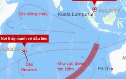 Các mảnh vỡ MH370 trôi theo hướng nào?