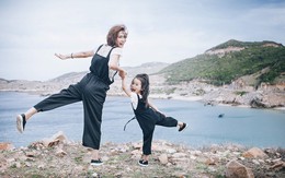 Bộ ảnh mẹ đơn thân 9x và con gái "đốn tim" dân mạng Việt