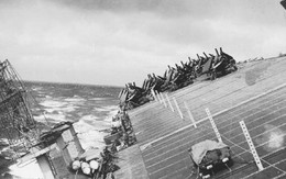 Giải mã vụ Hạm đội 3 Mỹ suýt bị bão xóa sổ ở Biển Đông