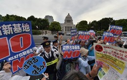 Nhật: Hàng nghìn người vây Quốc hội, phản đối căn cứ mới của Mỹ