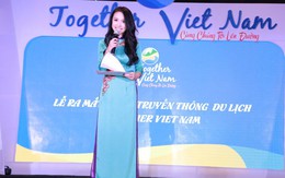 Thanh Vân Hugo nền nã với áo dài