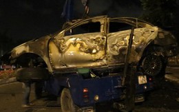 TP Vũng Tàu: Tai nạn kinh hoàng, người đàn ông trong xe Camry chết cháy không thể nhận dạng