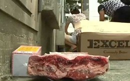 Kinh hoàng thịt thối 40 năm tràn lan trên đường phố Trung Quốc