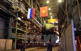 ẢNH: Cận cảnh tàu ngầm lớp Kilo cuối cùng Nga đóng cho Việt Nam
