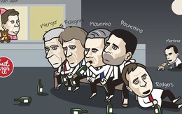 Đồng cảnh thất bại, Mourinho rủ Wenger nhậu nhẹt trác táng