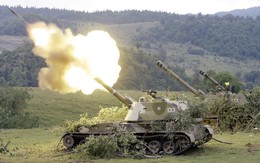 [ẢNH] Pháo binh Nga dội bão lửa trong cuộc tập trận tại Abkhazia