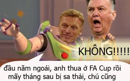 Ảnh chế: Van Gaal sắp được như David Moyes?