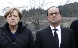 Vụ máy bay Germanwings rơi: Ứng xử của Tổng thống Pháp Hollande