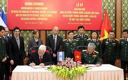 Đưa hợp tác quốc phòng song phương Việt Nam - Israel đi vào chiều sâu