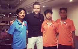 U23 Việt Nam bất ngờ đón vị khách đặc biệt